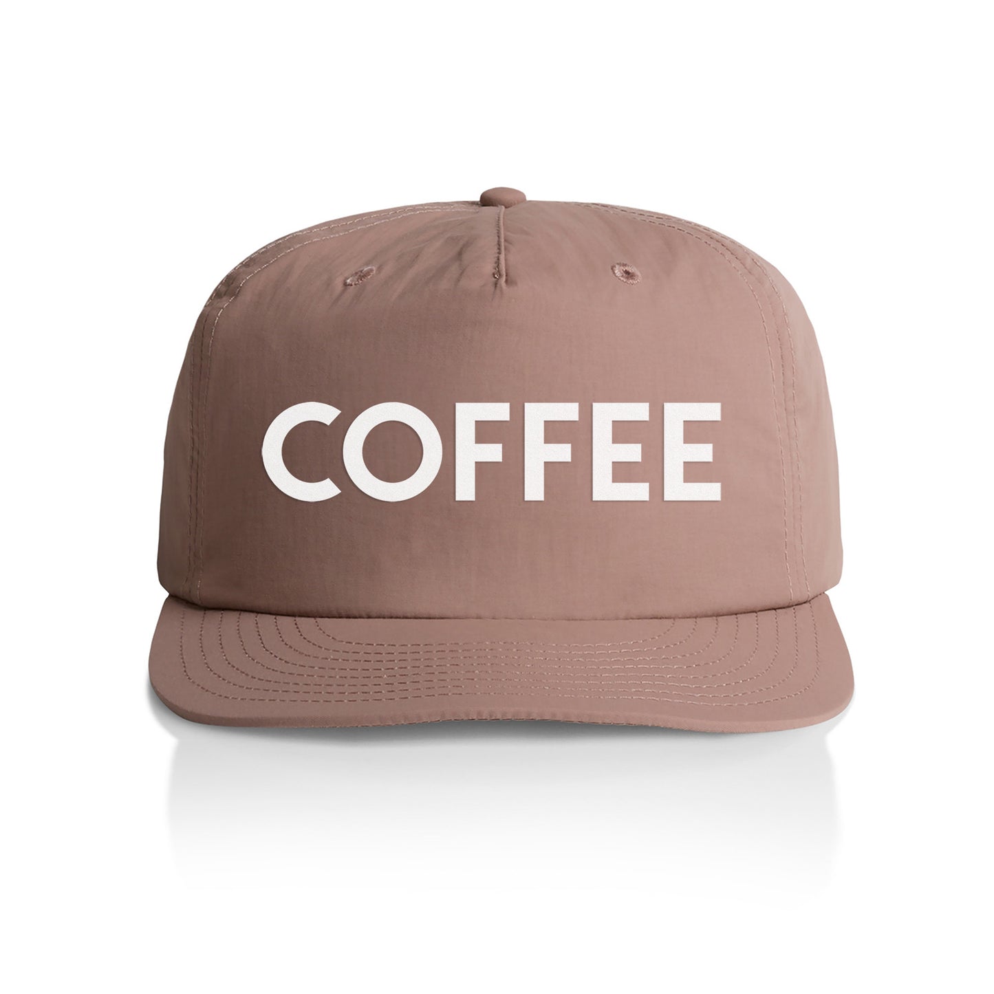 Coffee Nylon Snapback