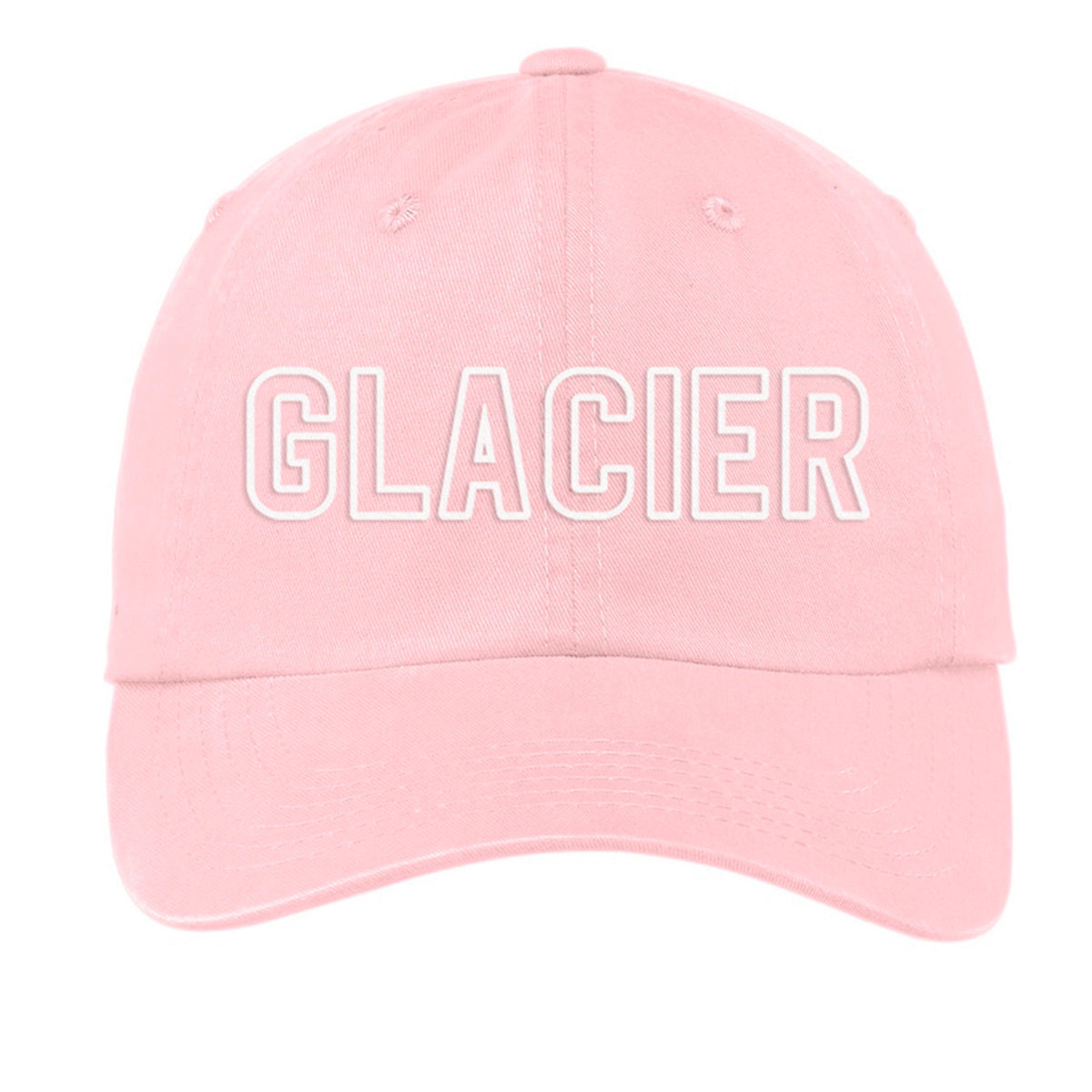Glacier Outline Baseball Cap