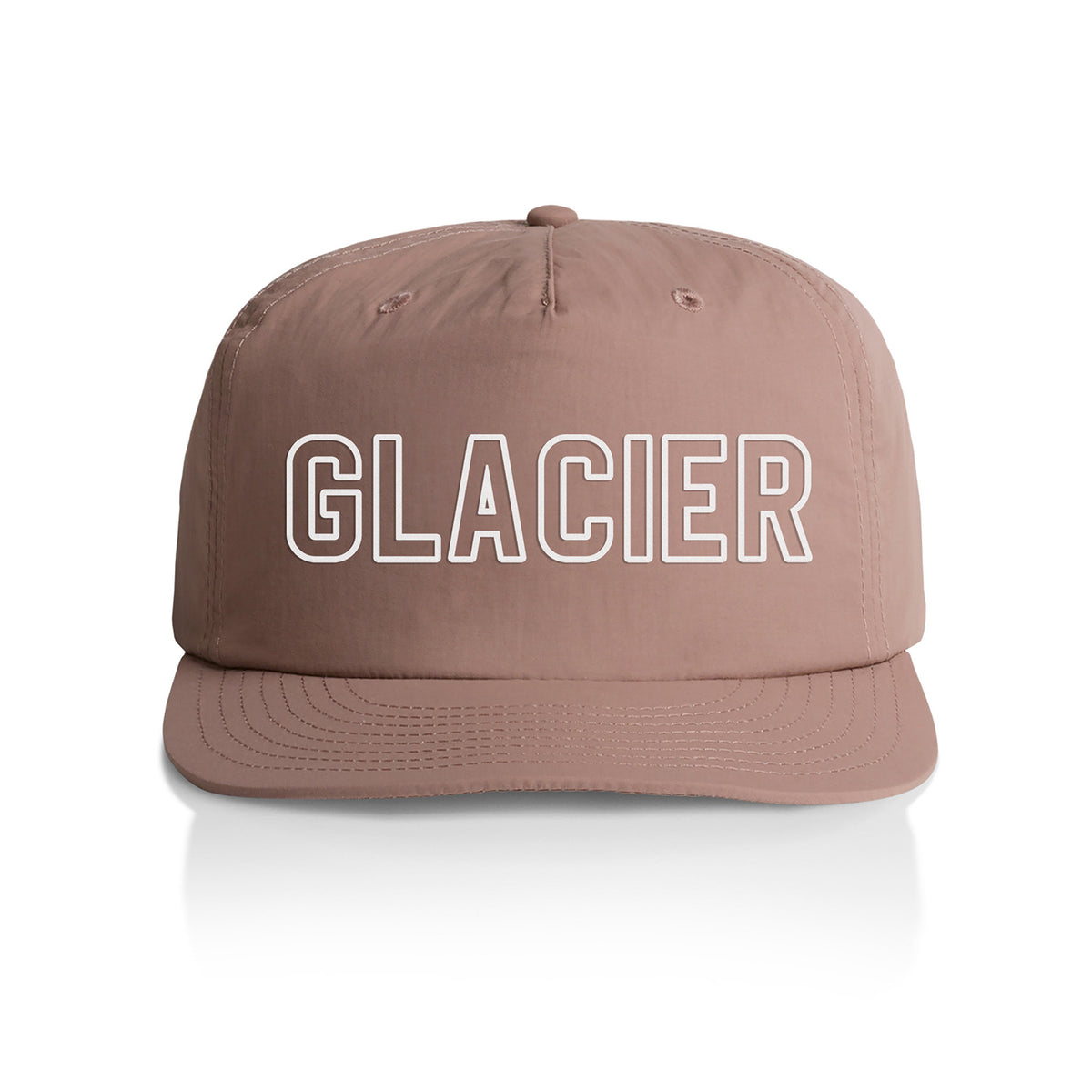 Glacier Outline Nylon Snapback