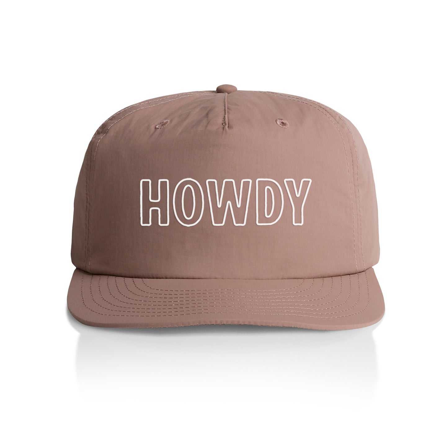 Howdy Outline Nylon Snapback