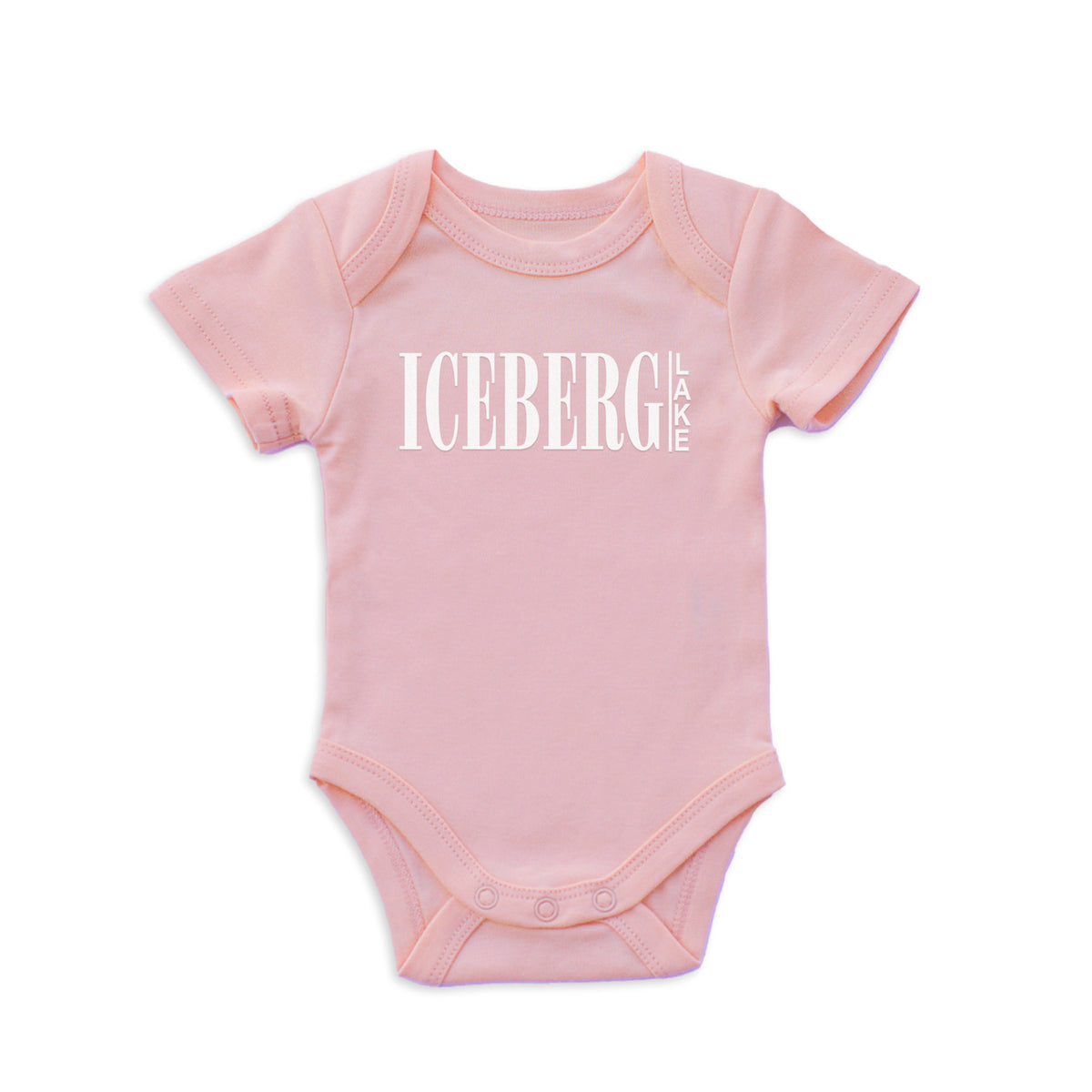 Iceberg Lake Western Onesie