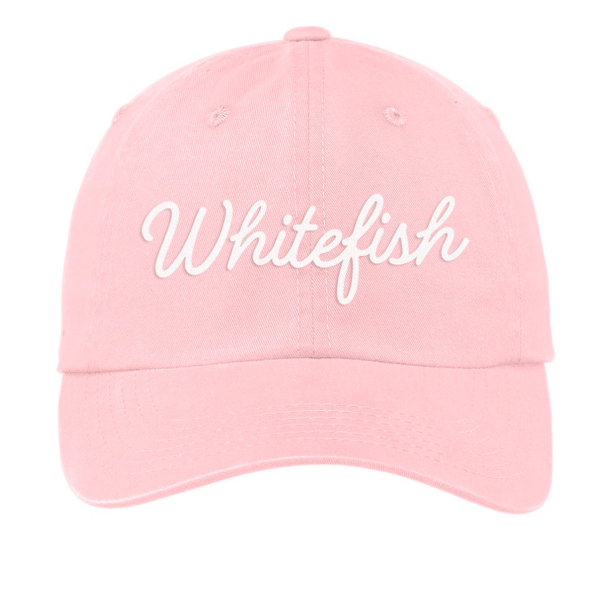 Whitefish Cursive Baseball Cap