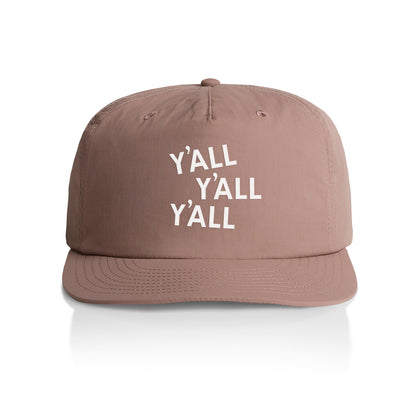 Y'all Y'all Y'all Nylon Snapback