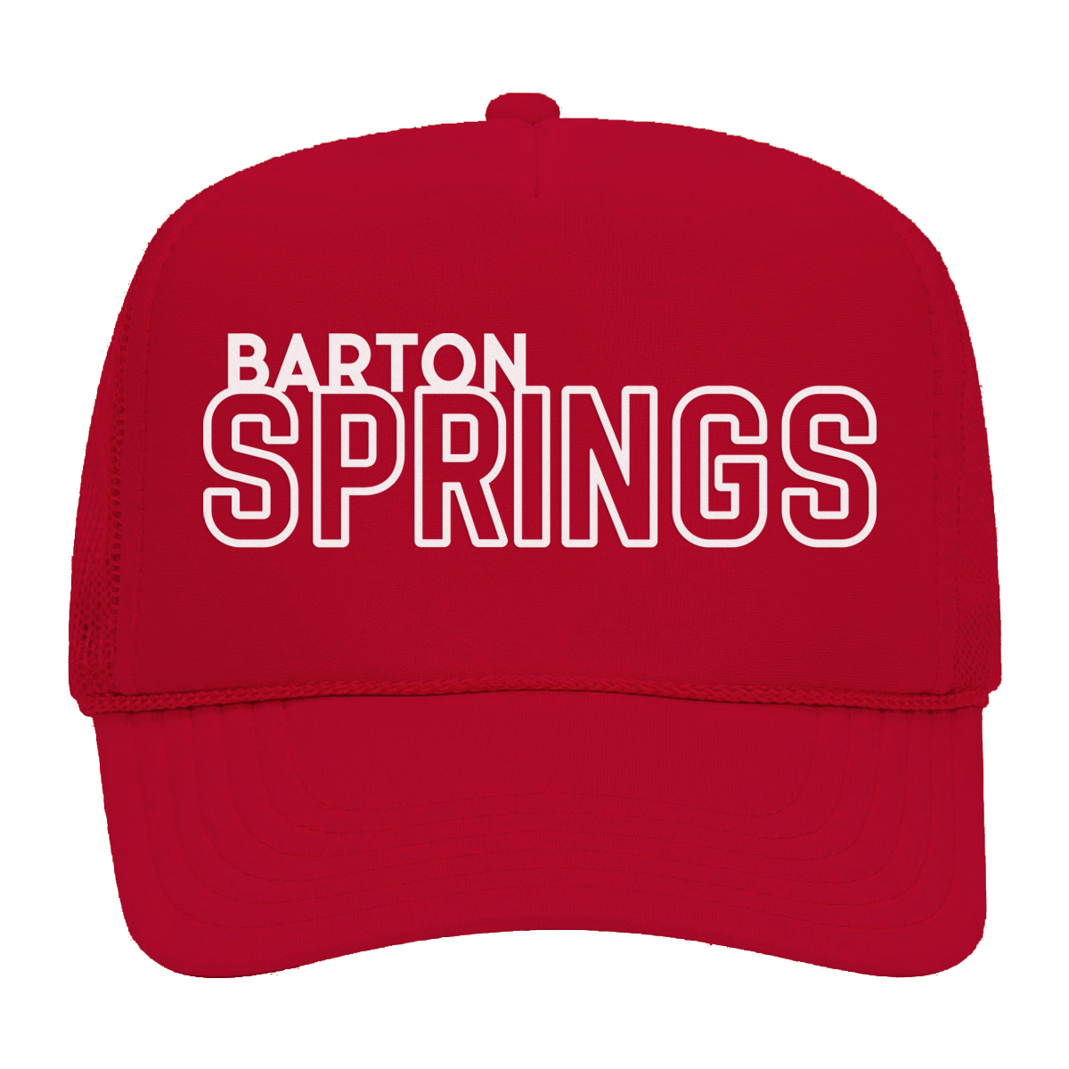 Barton Springs Outline Foam Snapback