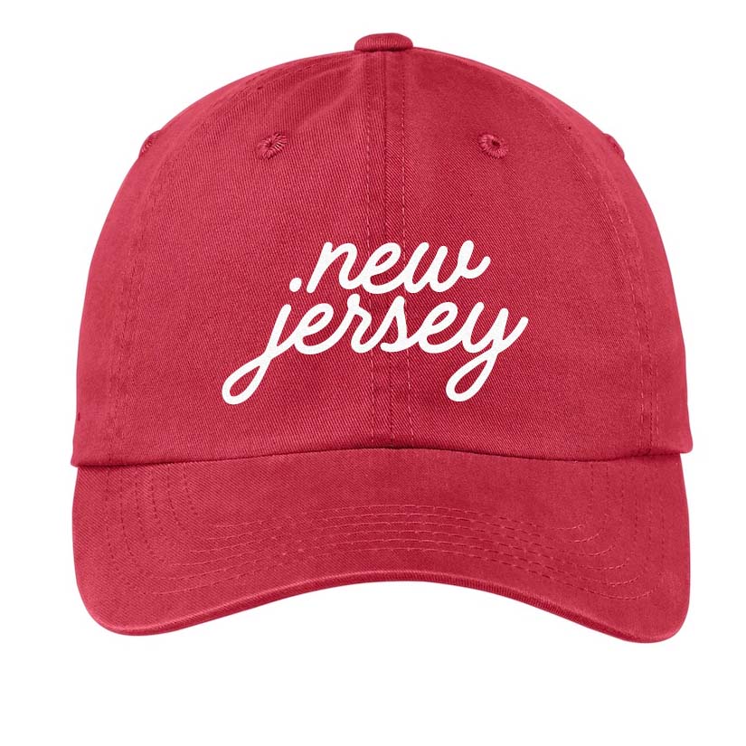 New Jersey Stacked Baseball Cap