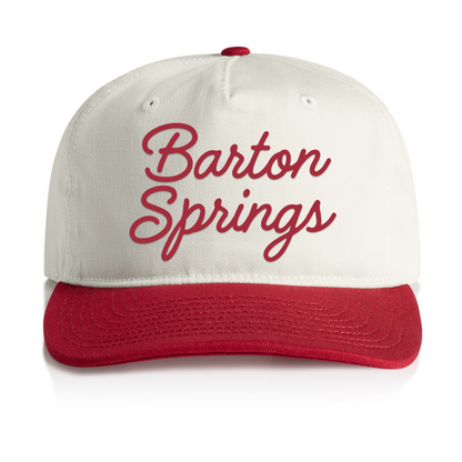 Barton Springs Cursive 2 Tone Cap