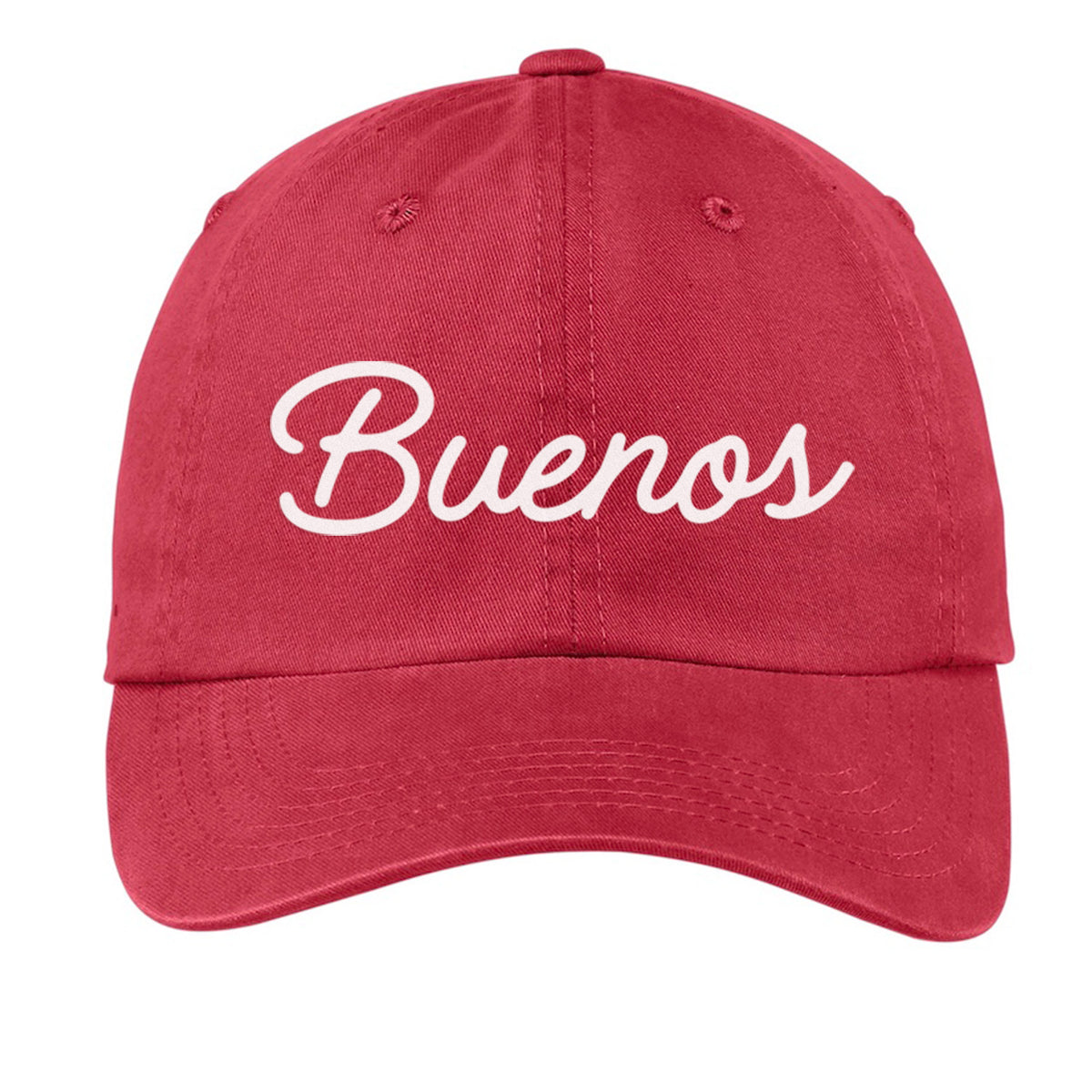 Buenos Cursive Baseball Cap