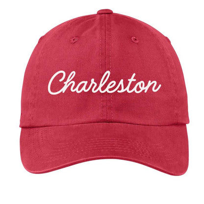 Charleston Cursive Baseball Cap
