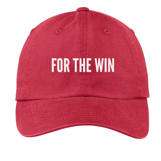 For the Win Baseball Cap