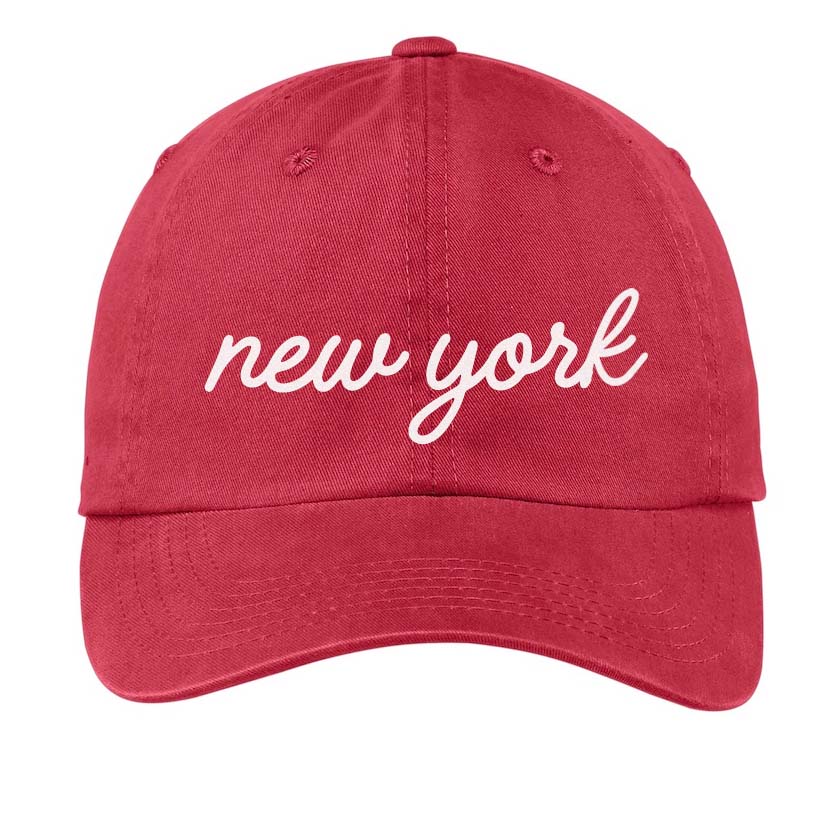 New York Adjustable Baseball Cap | Frankie Jean New York Adjustable Baseball Cap | Frankie Jean