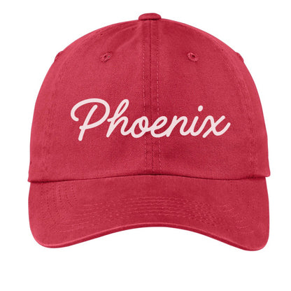 Phoenix Cursive Baseball Cap