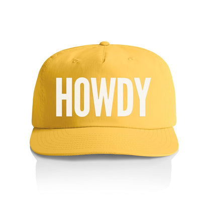 HOWDY Bold Nylon Snapback