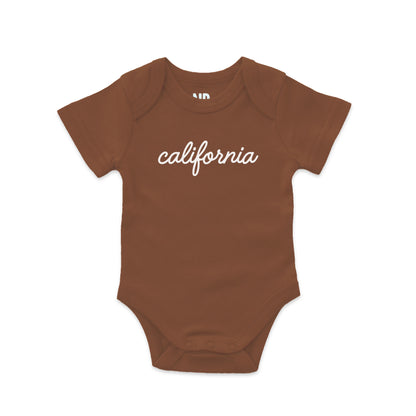 California Cursive Onesie