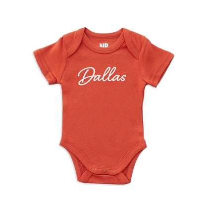 Dallas Cursive Onesie V2