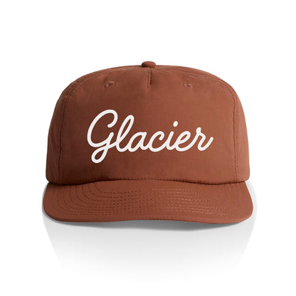 Glacier Cursive Nylon Snapback
