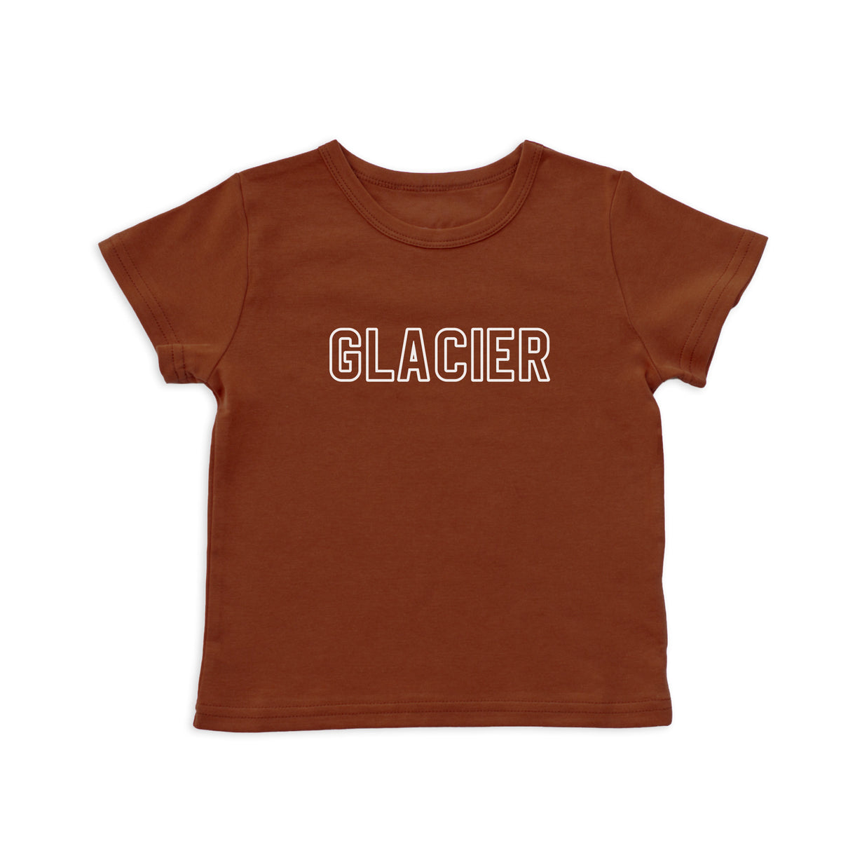 Glacier Outline Kids Tee
