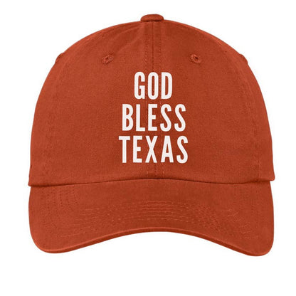 God Bless Texas Baseball Cap