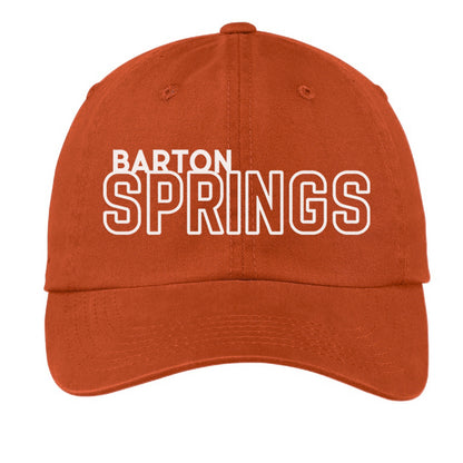 Barton Springs Outline Baseball Cap