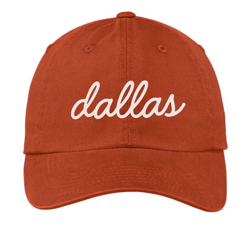 Dallas Cursive V2 Baseball Cap