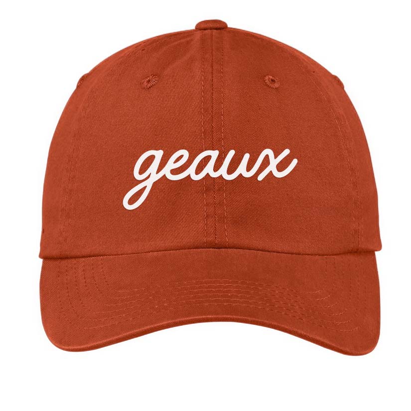 Geaux Cursive Baseball Cap