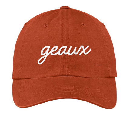Geaux Cursive Baseball Cap