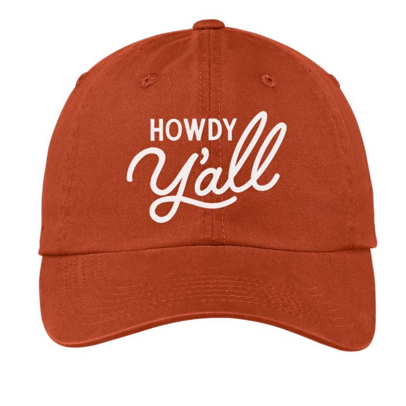 Howdy Y'all Baseball Cap