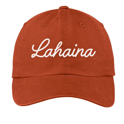 Lahaina Cursive Baseball Cap
