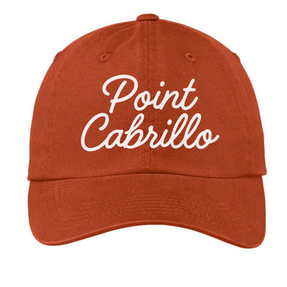 Point Cabrillo Cursive Baseball Cap