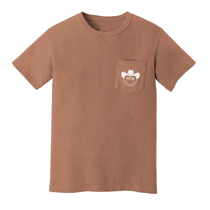 Austin Cowboy Pocket Tee