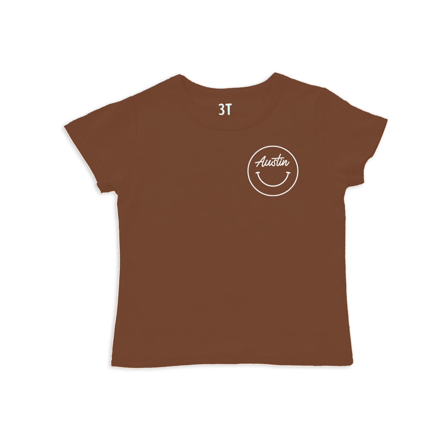 Austin Cursive Smile Kids Tee