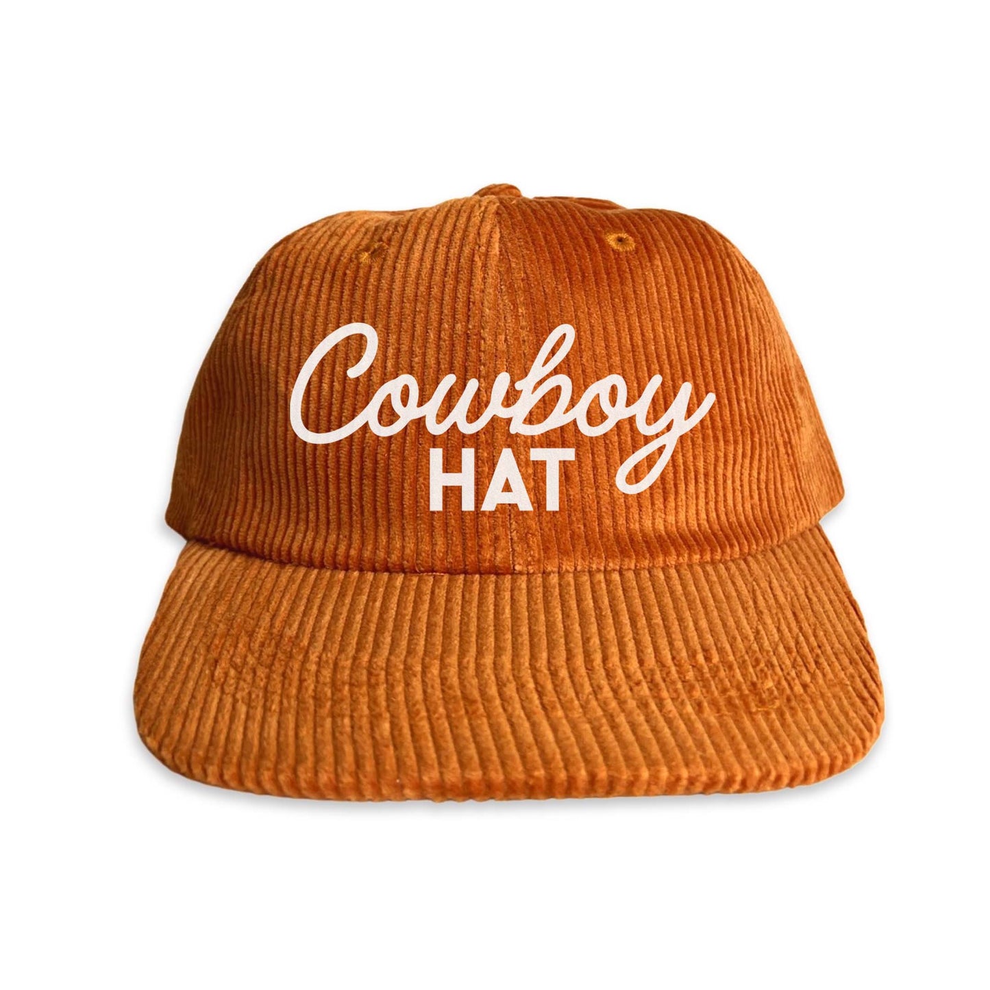 Cowboy Hat Corduroy Cap