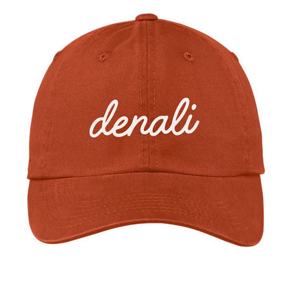 Denali Cursive Baseball Cap