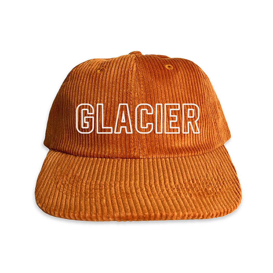 Glacier Outline Corduroy Cap