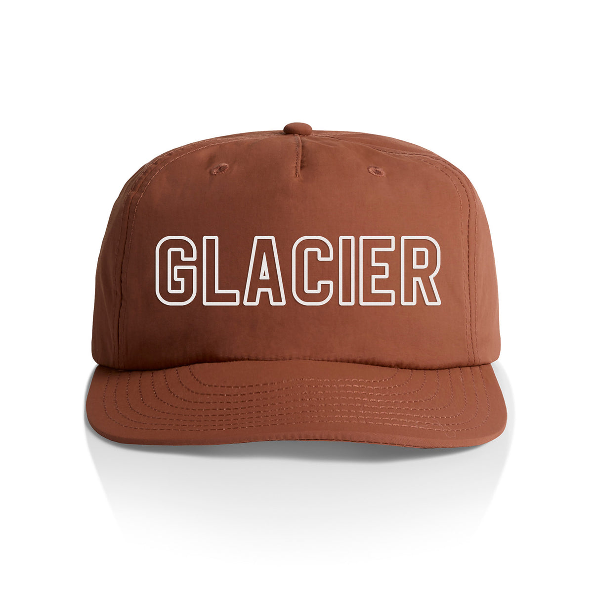 Glacier Outline Nylon Snapback