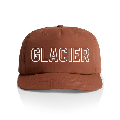 Glacier Outline Nylon Snapback