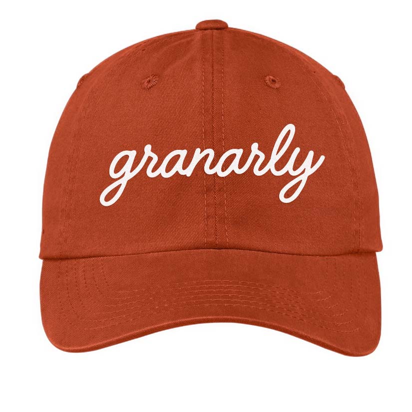 Granarly Cursive Baseball Cap
