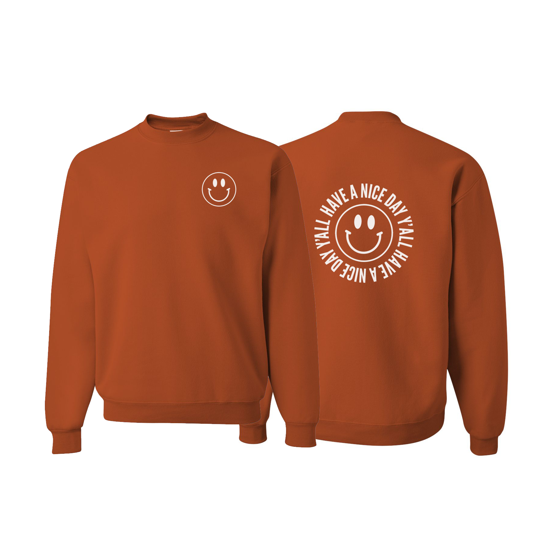 Have a nice clearance sweatshirt