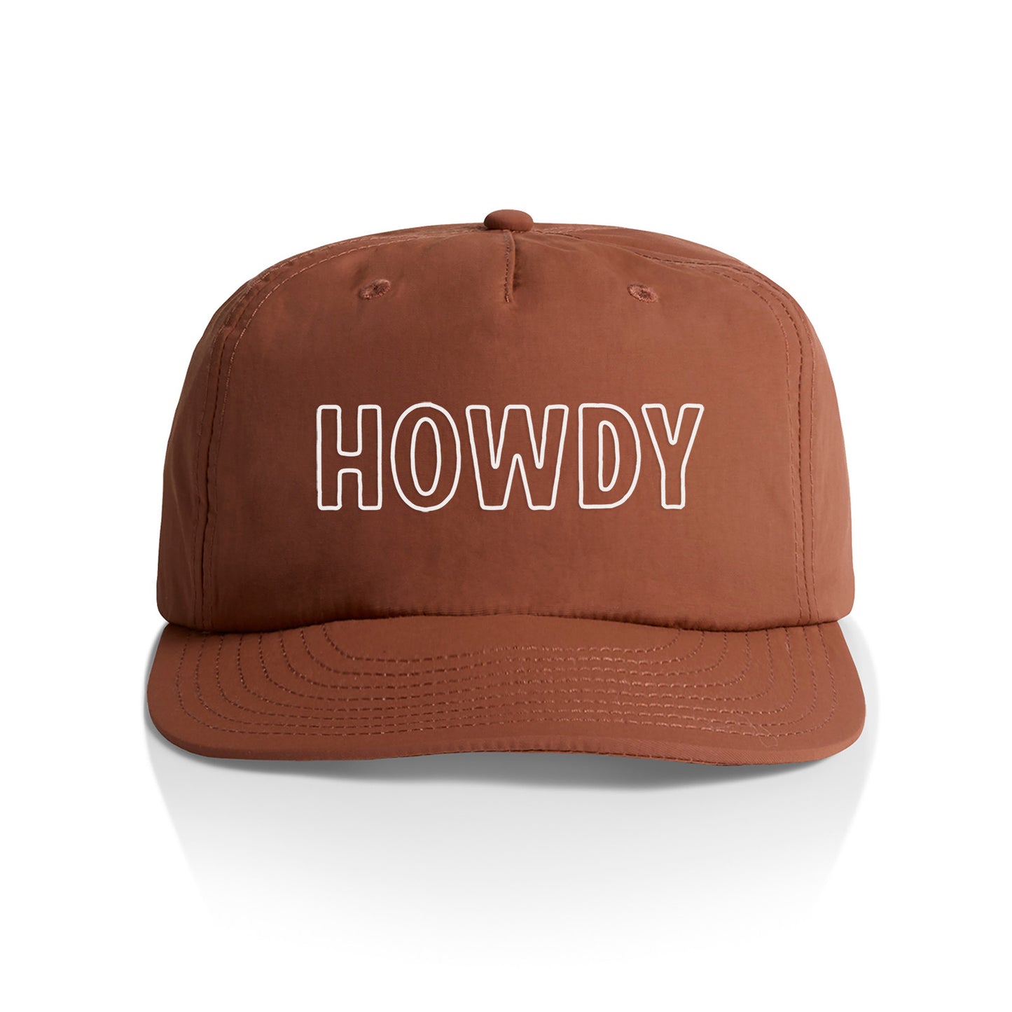 Howdy Outline Nylon Snapback