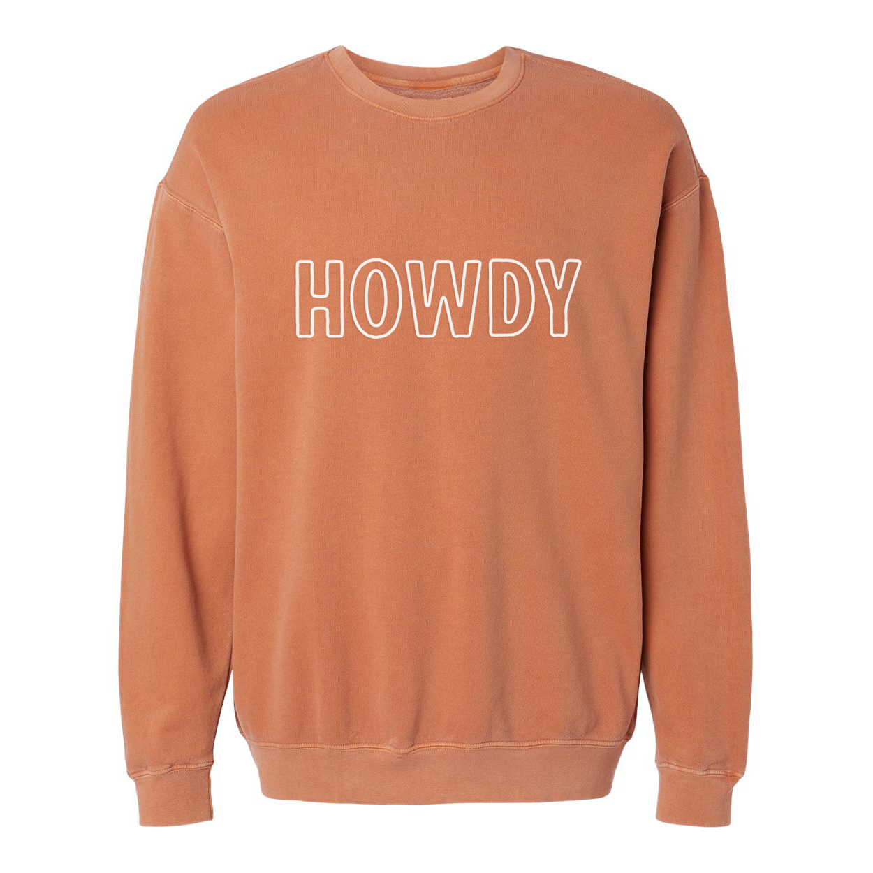 Howdy Outline Washed Sweatshirt