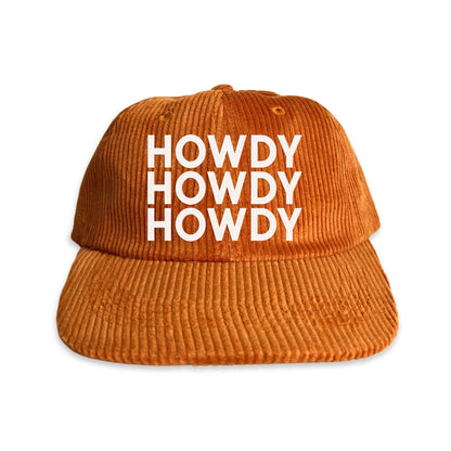 Howdy Howdy Howdy Corduroy Cap