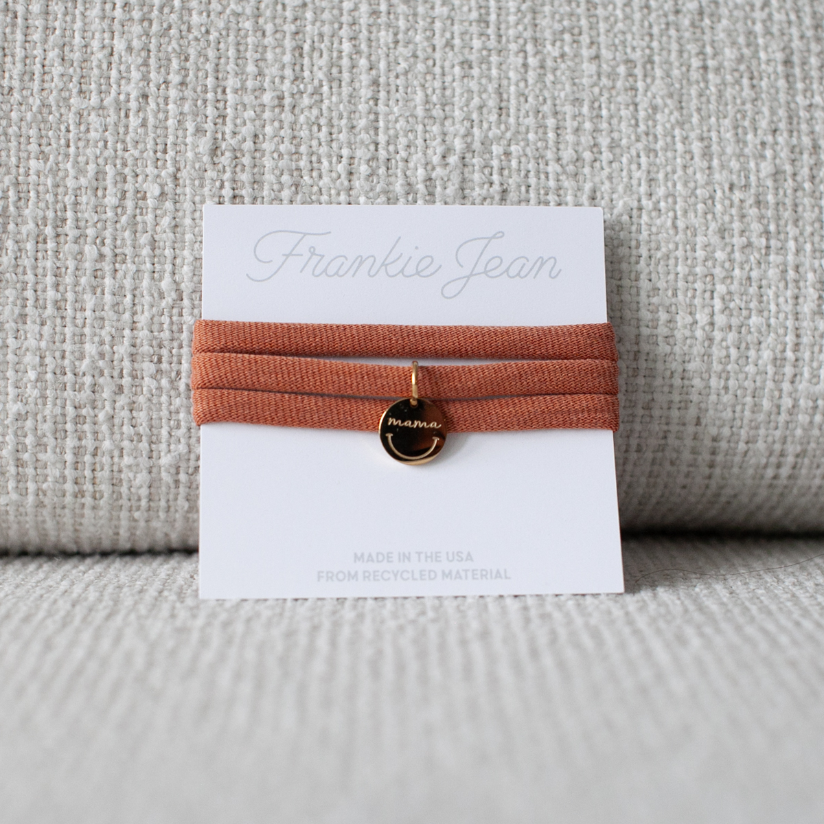 Mama Cursive Smile Recycled Choker