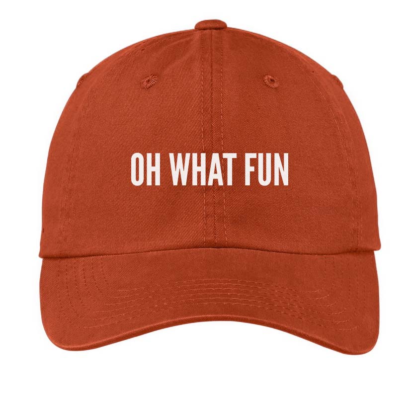 Oh What Fun Baseball Cap