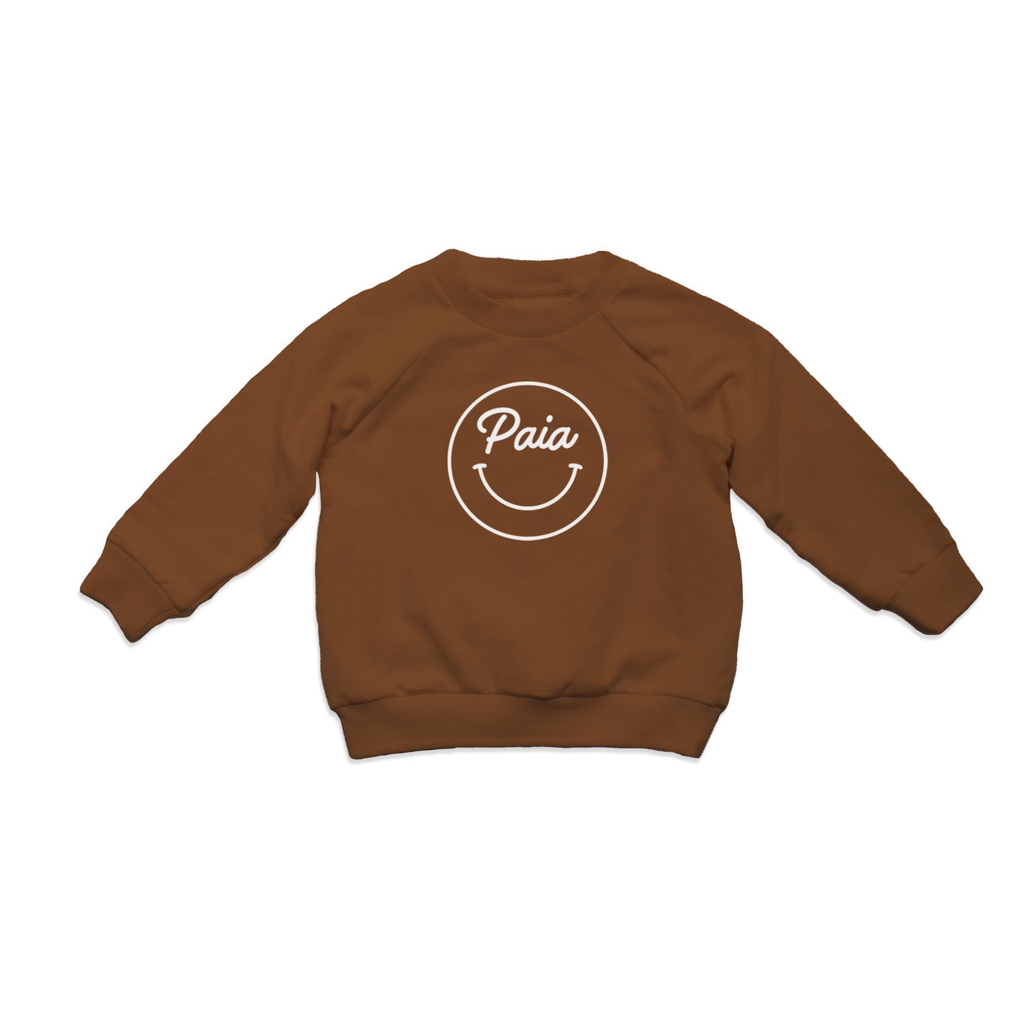 Paia Smiley Face Outline Kids Sweatshirt