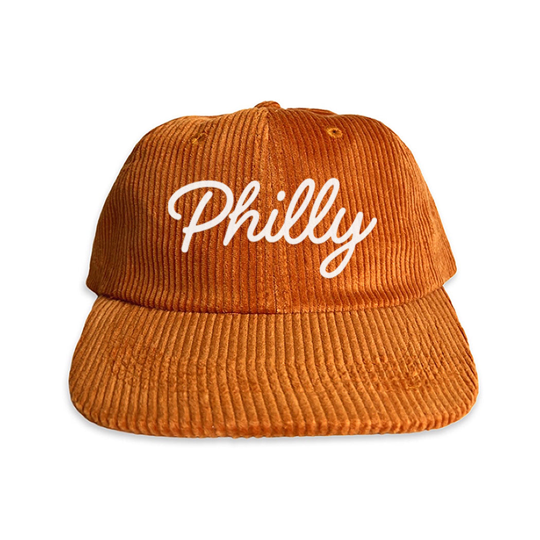 Philly Cursive Corduroy Cap