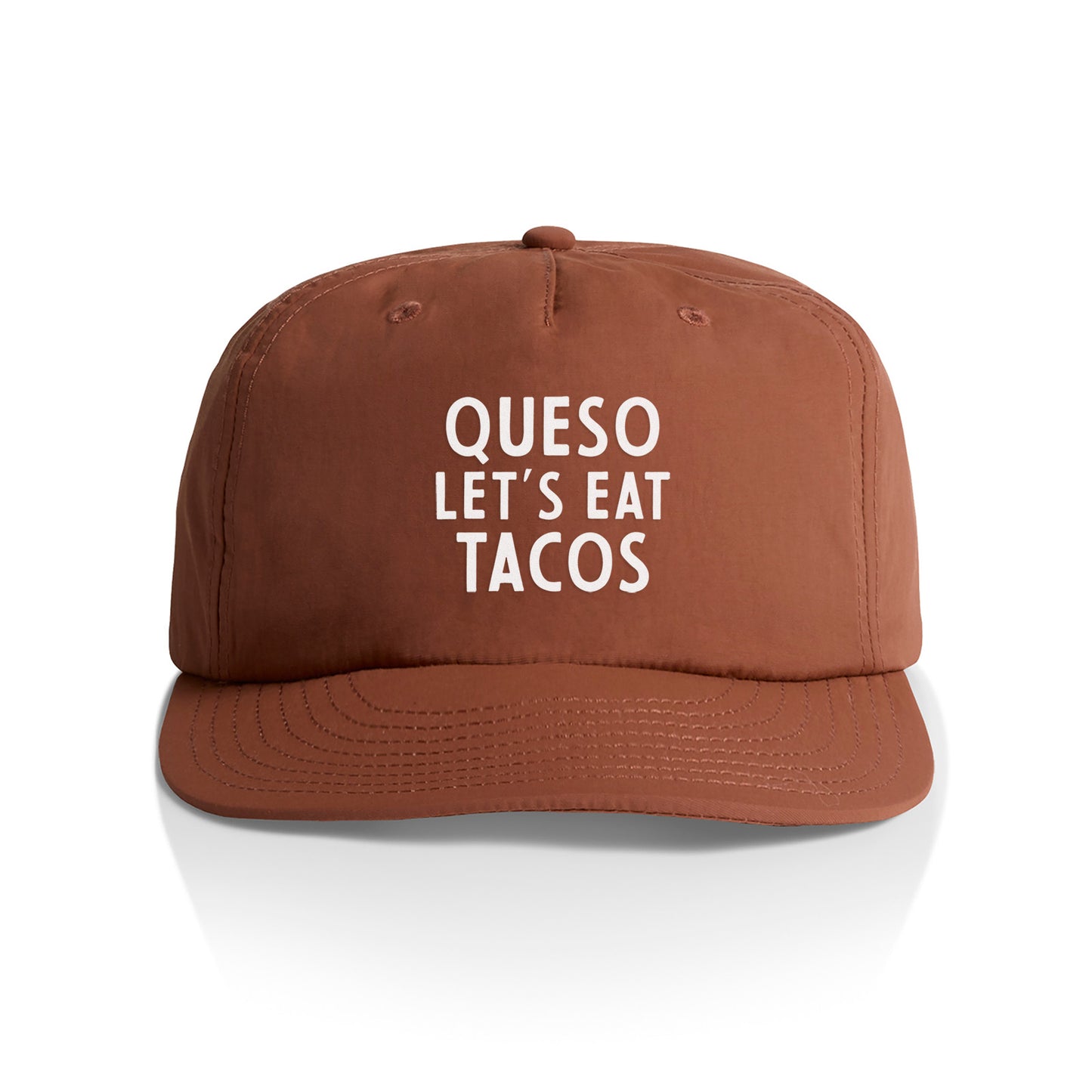 Queso Let's Eat Tacos Nylon Snapback