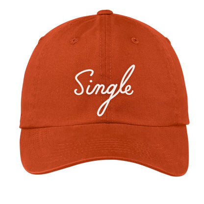 Single Baseball Cap