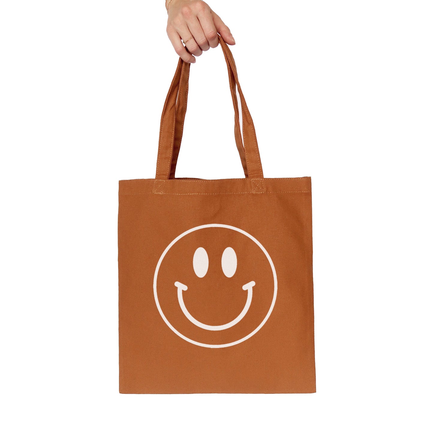 Smile Outline Tote Bag