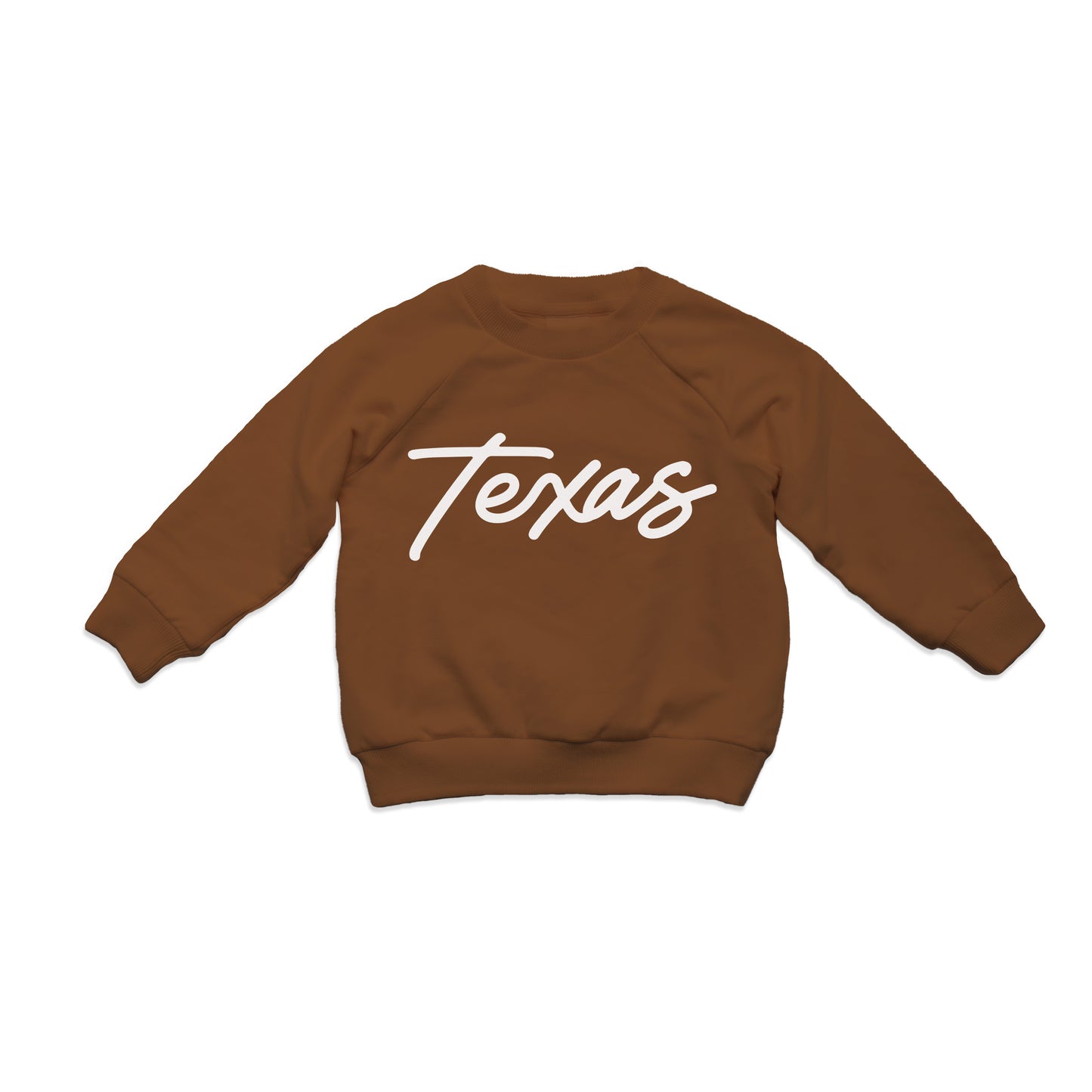 Texas Cursive Kids Sweatshirt