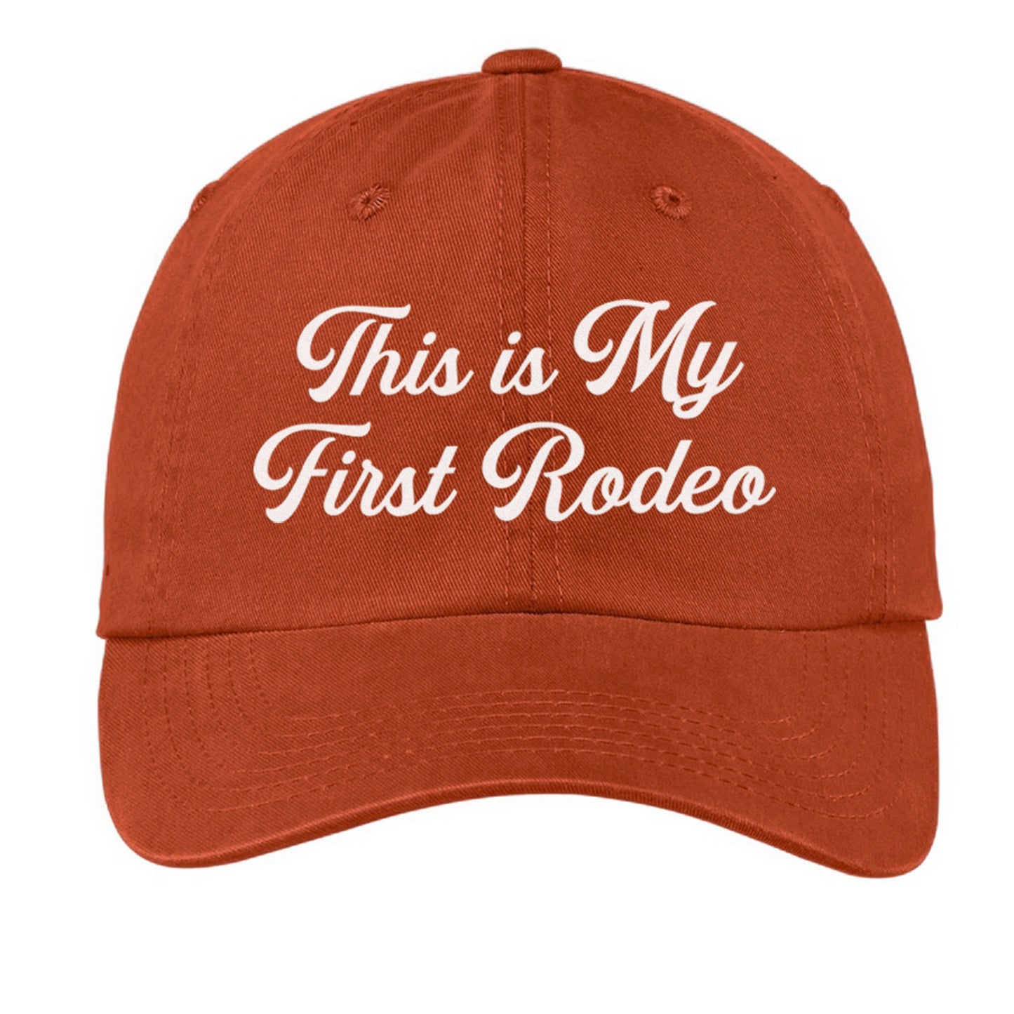 This is My First Rodeo Baseball Cap