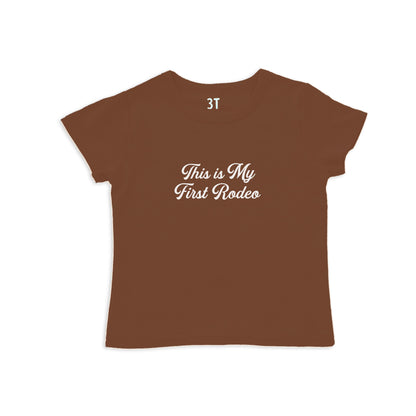 This is My First Rodeo Kids Tee